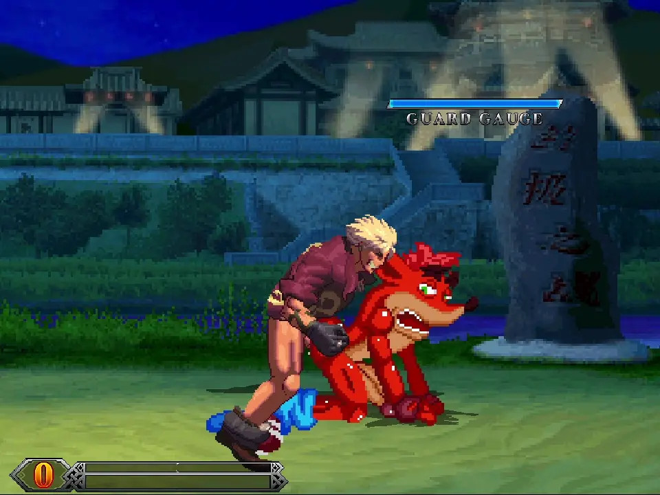 MUGEN Shen Woo fucks Crash Bandicoot