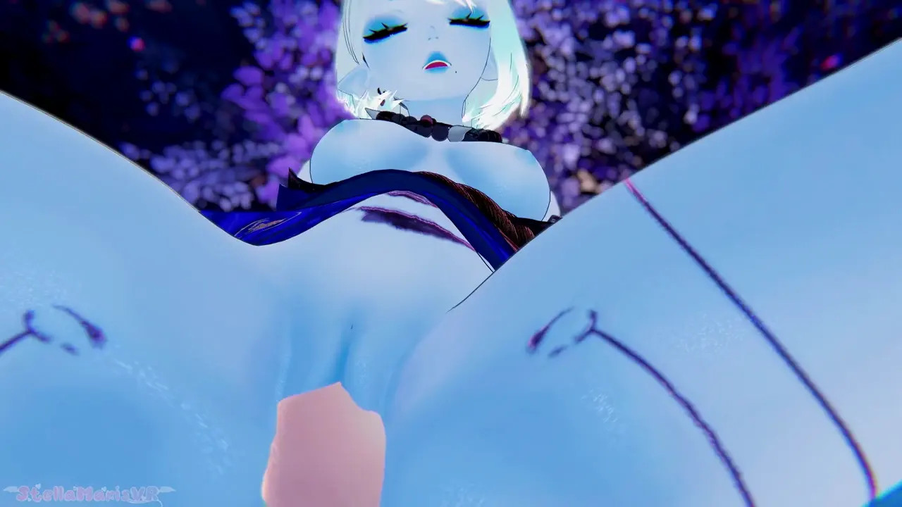 Sensual and gentle ERP with an oni (Date a Monster Girl)