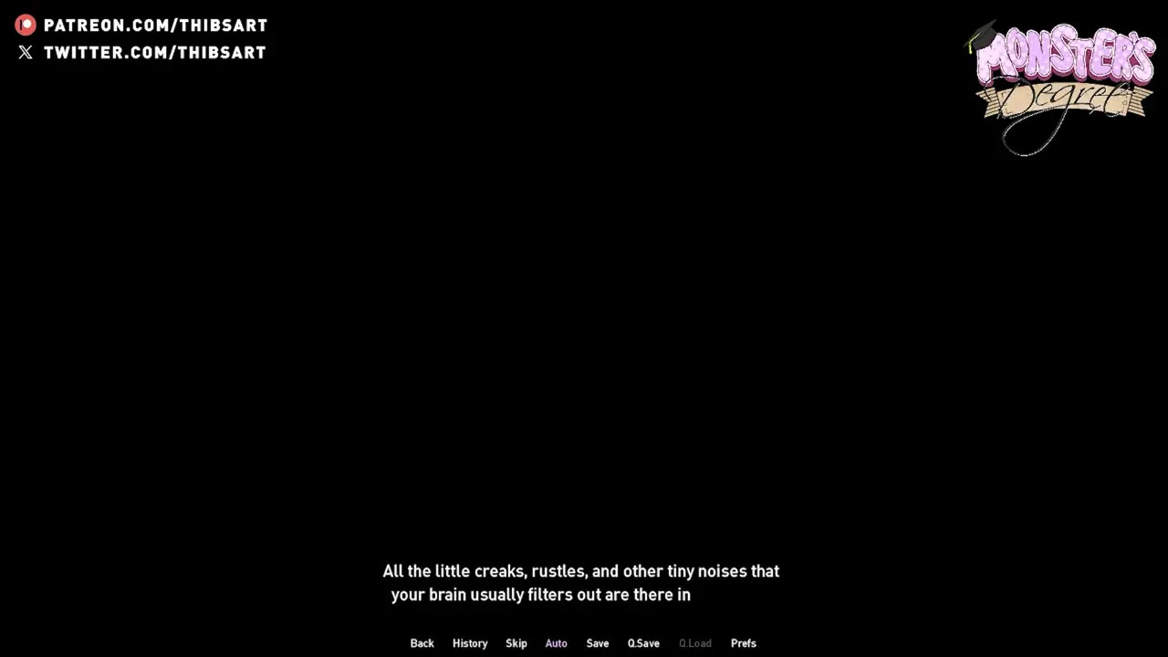 Visual Novel Succubus Sex Scene [Monster's Degree]