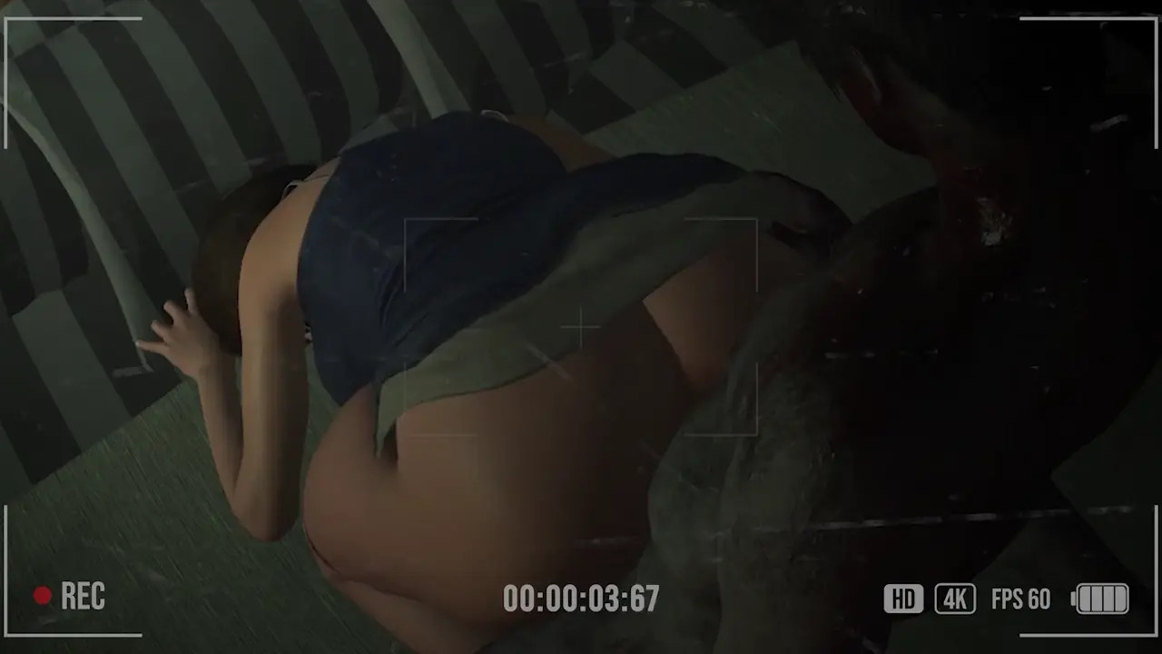 Jill x Zombie (Test loop animation)