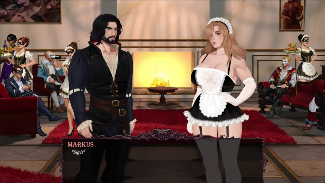 Parasite Black: Markus - A Pet Maid Scene