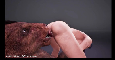 Busty Girl Gets Ravaged by a Minotaur With Explosive Cum