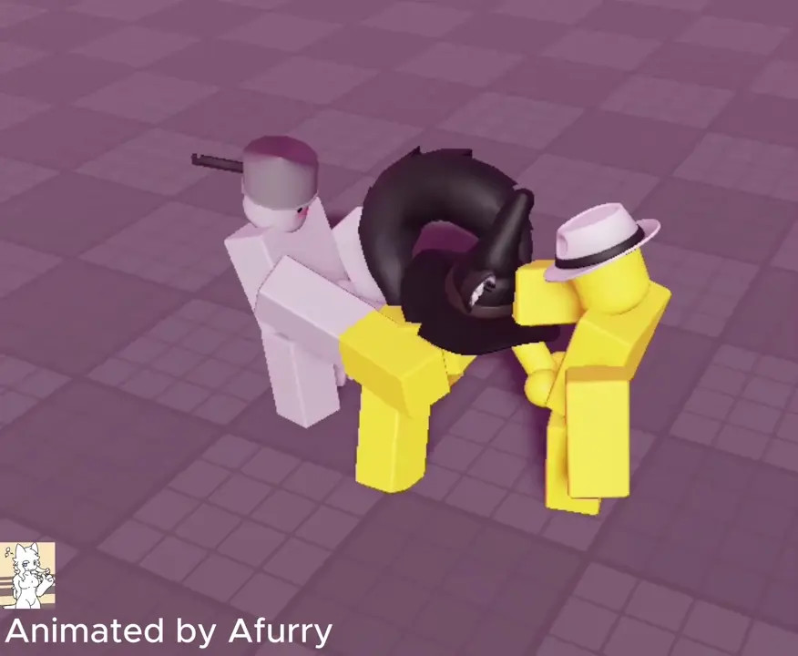 OC THREESOME ANIMATION