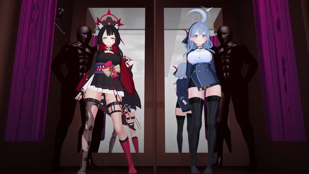 Changing room Wakamo and Ako ver. - Muramura