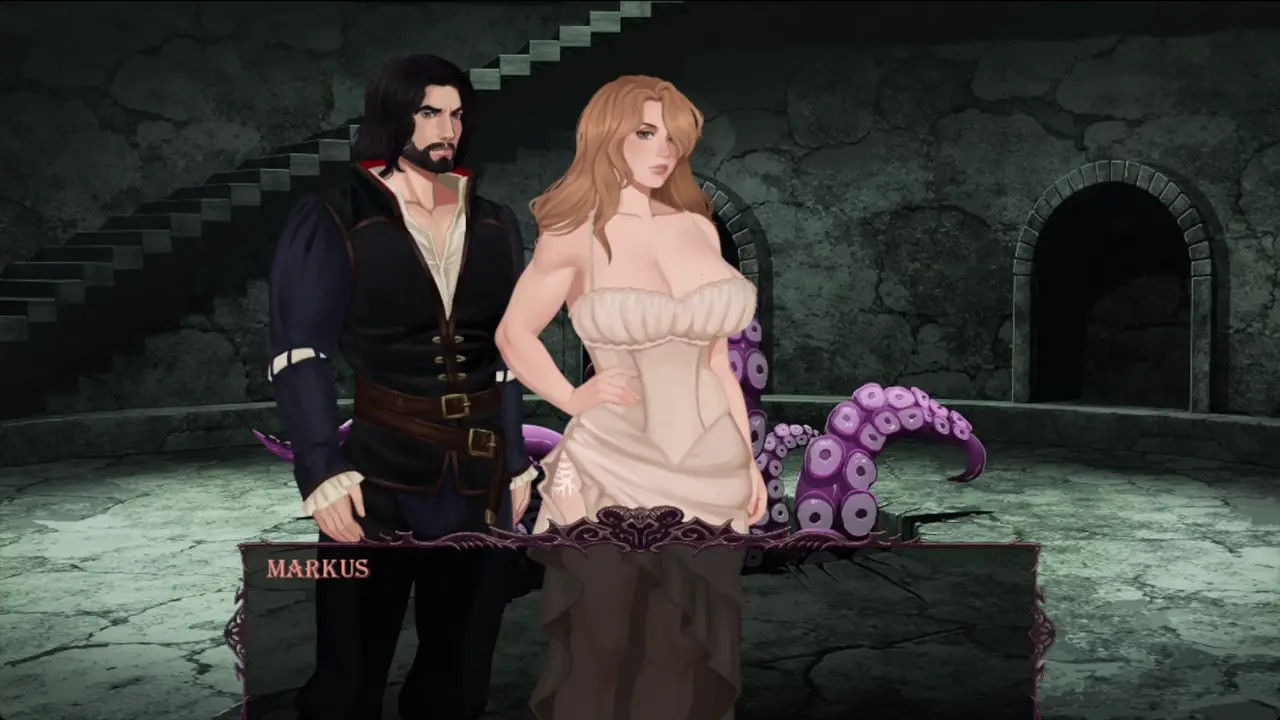 Parasite Black: Markus - Tentacle Room Scene