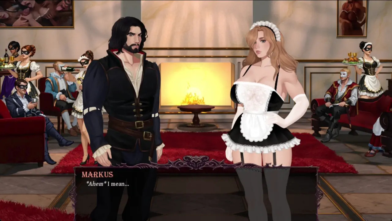 Parasite Black: Markus - Serving Drinks Scene