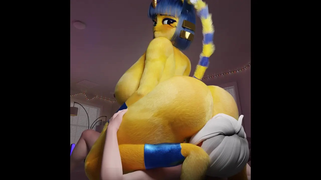 Ankha Face Sitting (4K) [Shwazy3D]