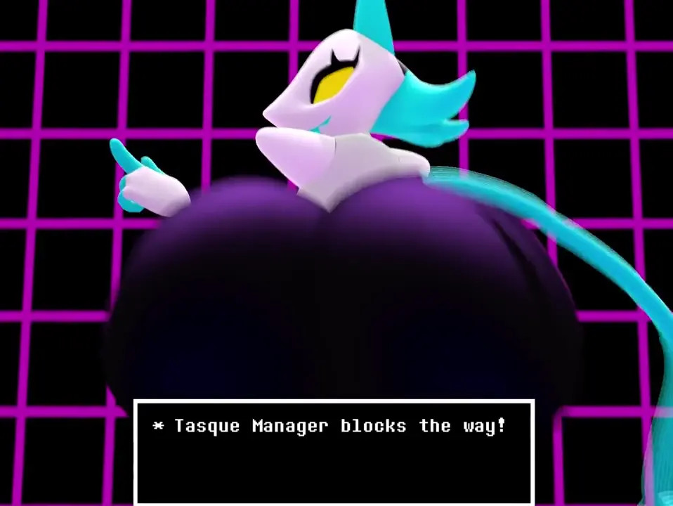 tasque manager shaking her ass for you