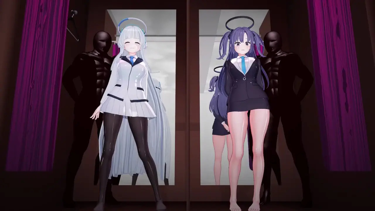 Changing room Noa and Yuuka ver. - Muramura