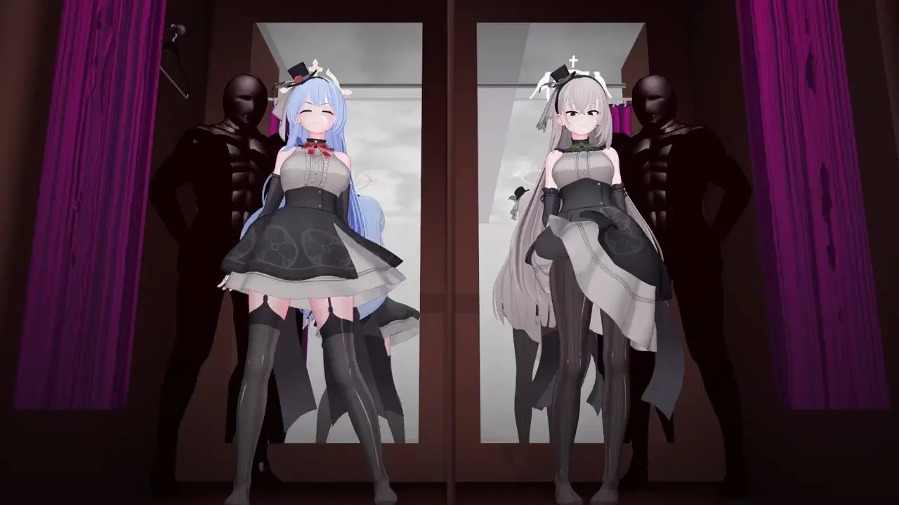 Changing room Mine and Sakurako ver. - Muramura