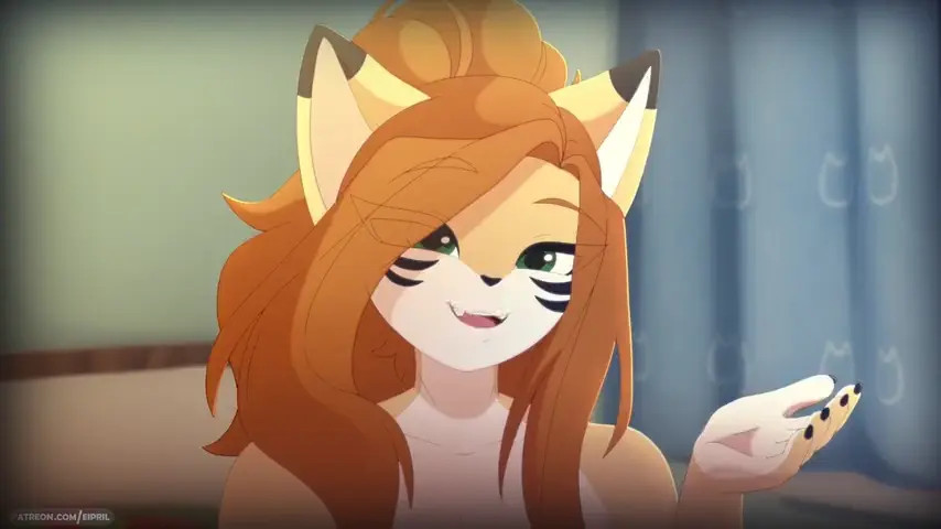 Cat boy and cat girl sex in the roof top