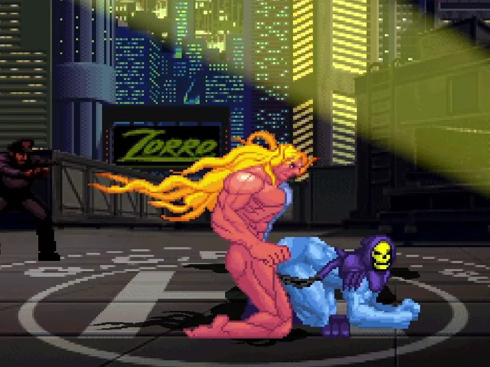 MUGEN Gill fucks Skeletor