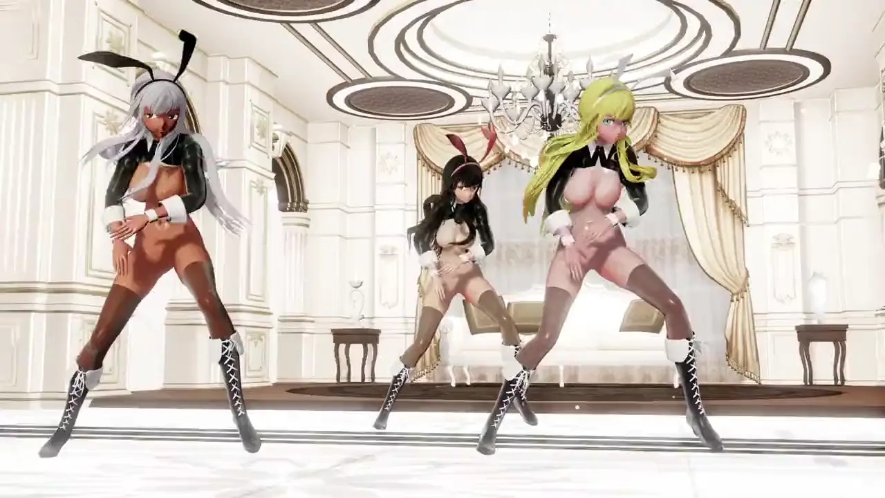 【MMD】SPS Eunice(Reverse Bunny) WAVE omake