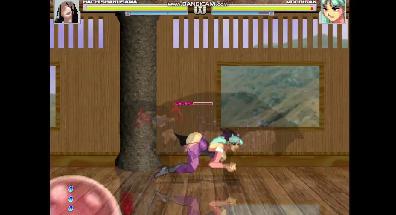 Hachishakusama horse with Morrigan
