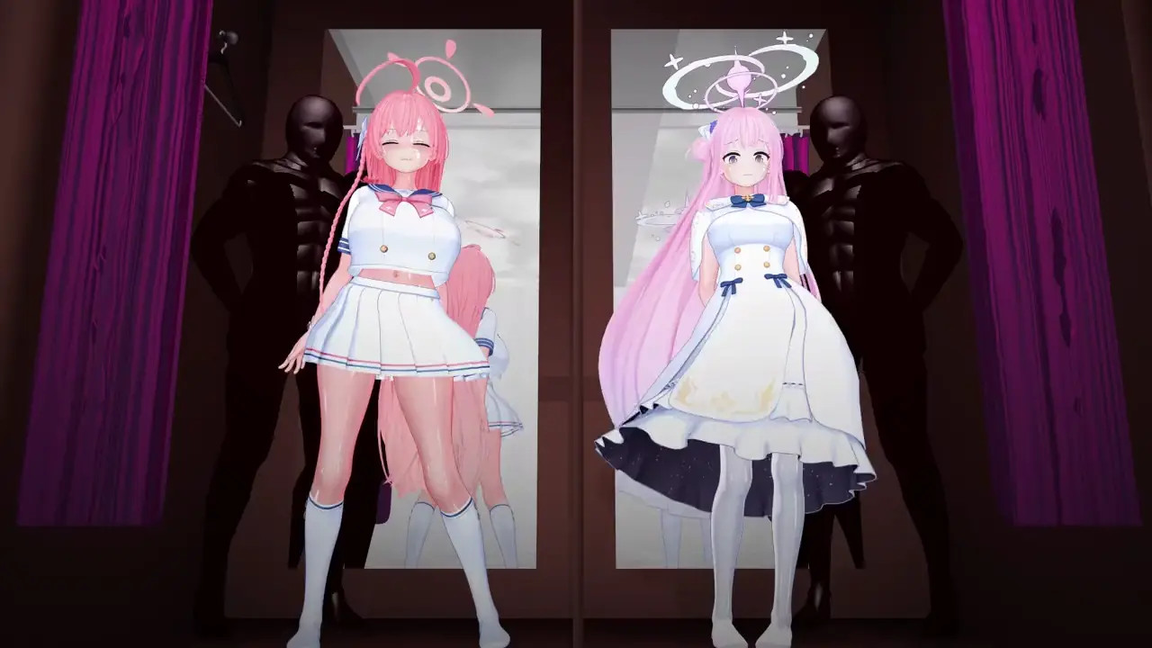 Changing room Hanako and Mika ver. - Muramura