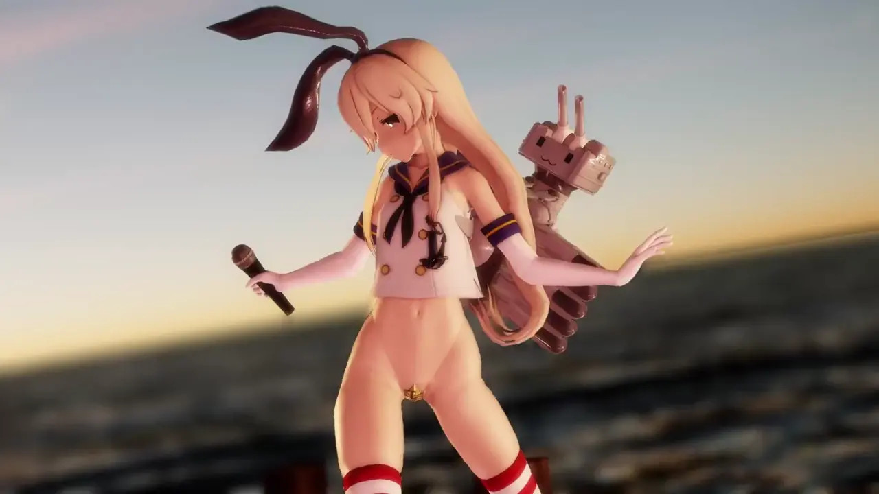 Shimakaze - JUWEL [MMD R15] Shimakazelive