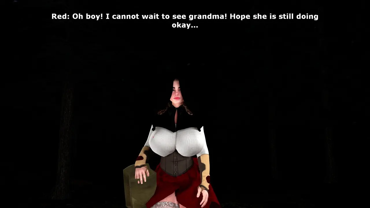 Red Riding Hoods run in with the runt of the pack