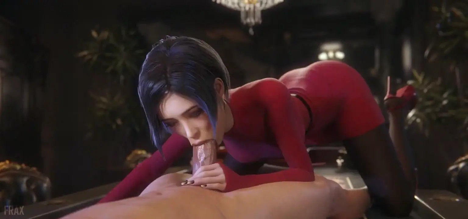 Ada Wong Blowjob then Riding