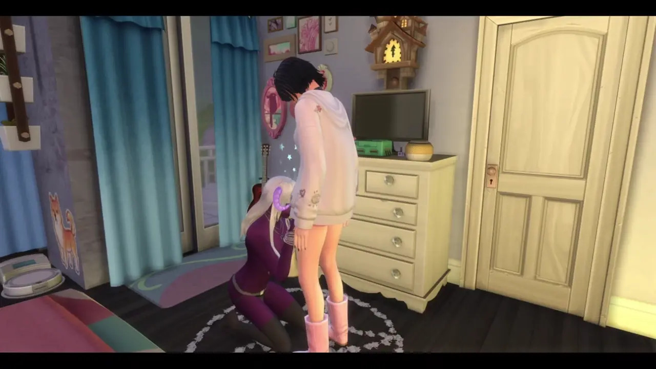 My Demonic "Lover' Ep 1 - Sexy stuff only + bonus blowjob scene