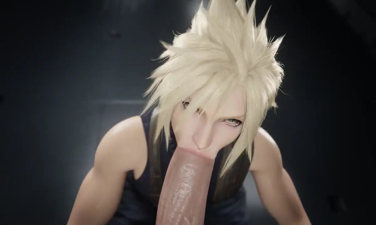 Cloud sucking cock 2