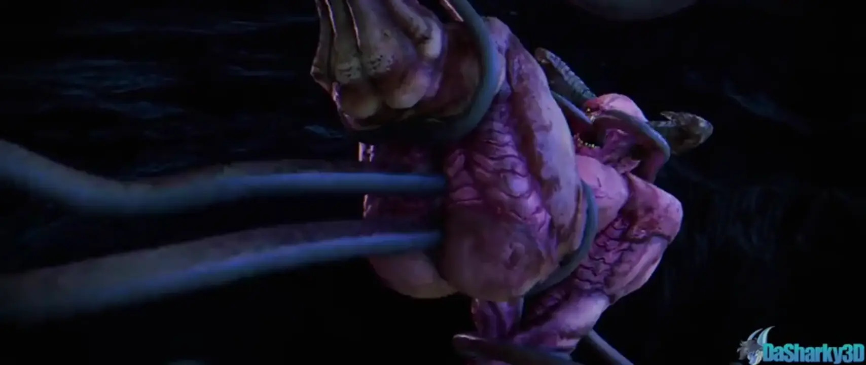 Female Baron Of Hell X Tentacles