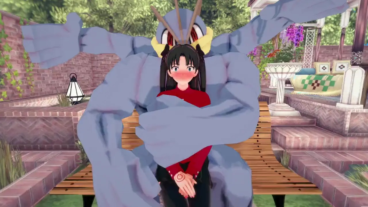 Machamp x Rin Tohsaka Doggystyle [saberfucks]