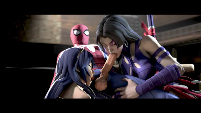 Lucina x Spider-Man x Psylocke