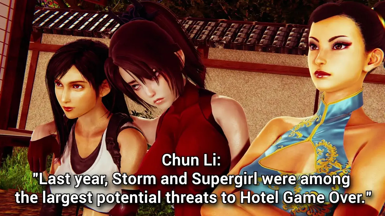Taki and Tifa's Hotel Game Over
