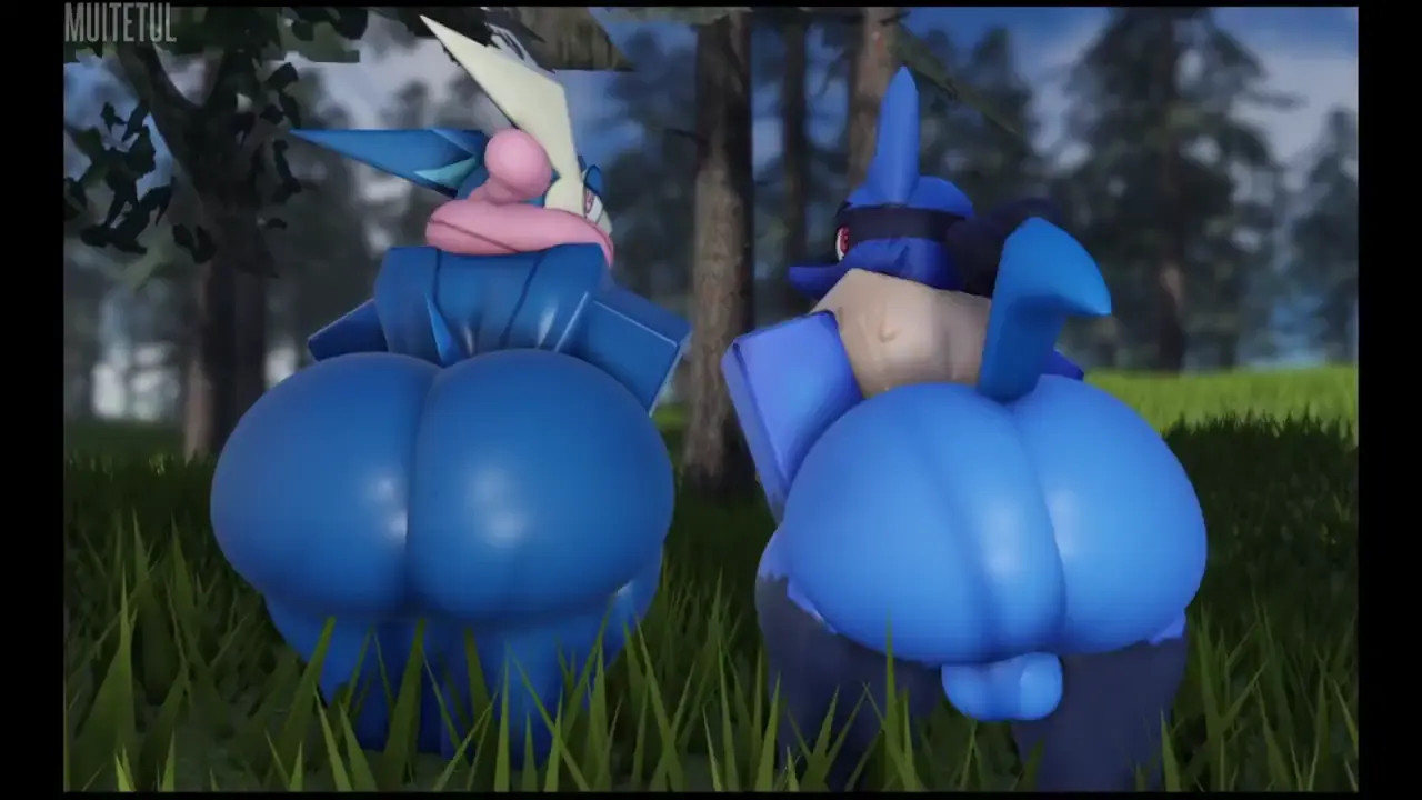 Greninja&Lucario (Muitetul)