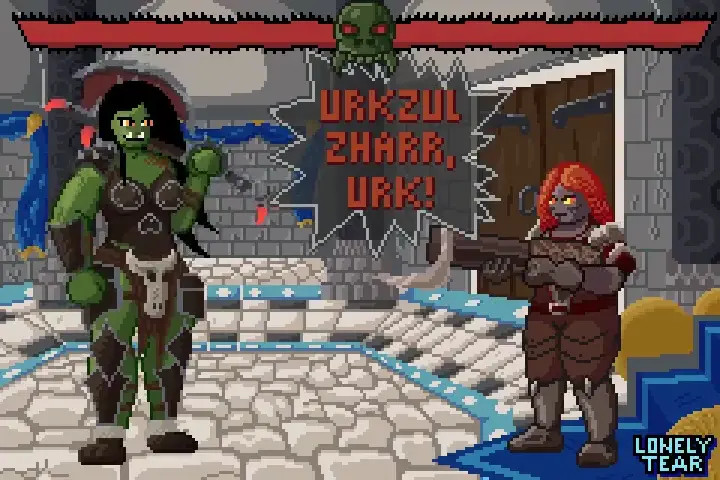 Ork Vs Dwarf [LonelyTear]