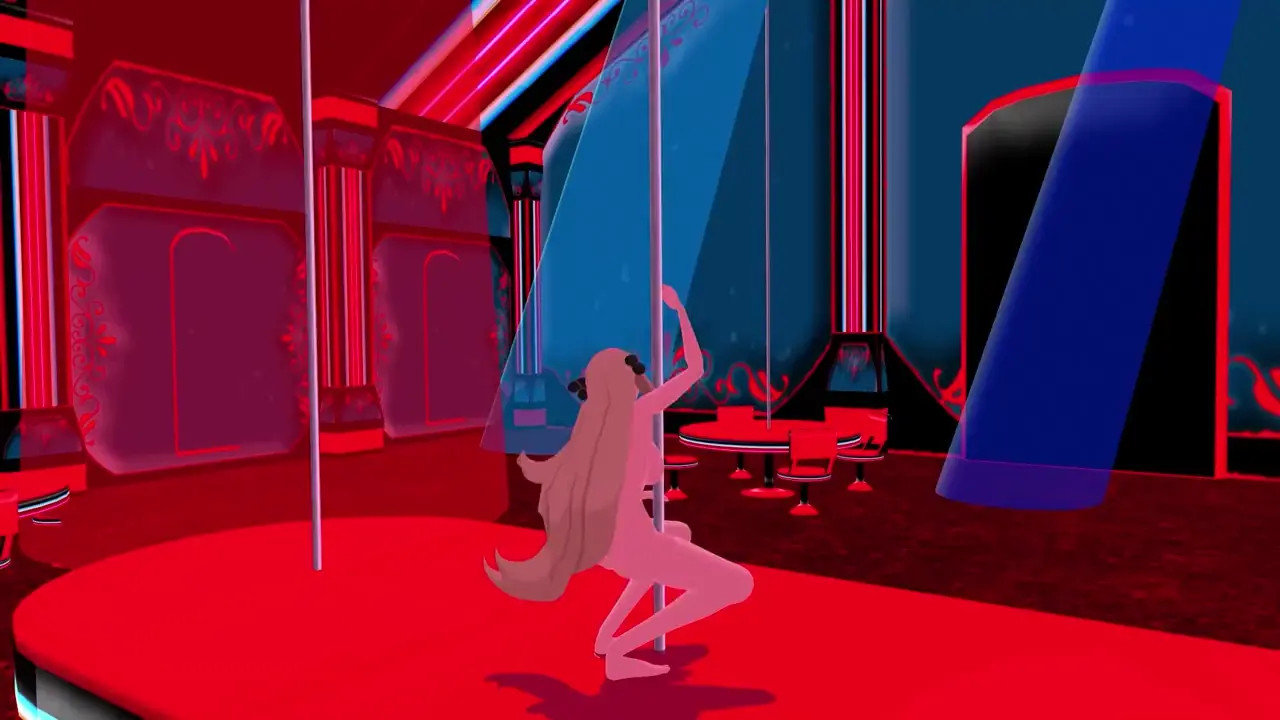R18 MMD Cynthia (Pokémon) Pole Dance