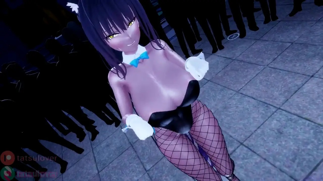 【R-18 MMD】 Asuna & Karin - Sad cat dance