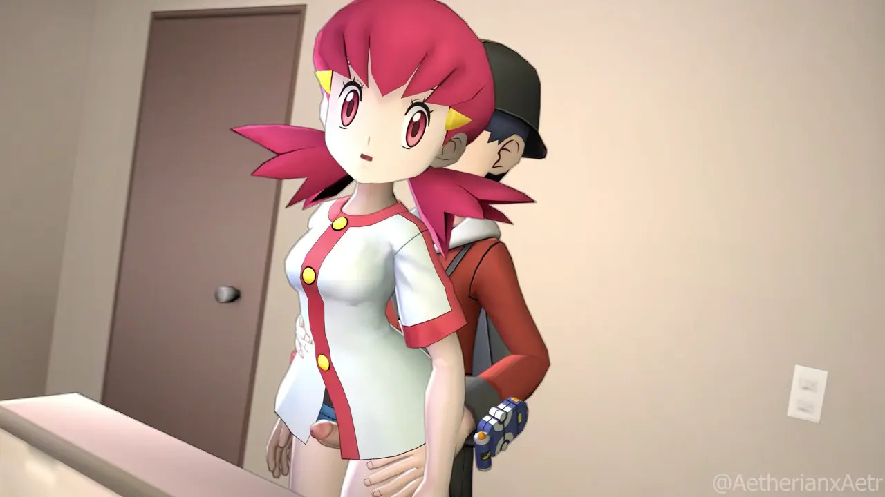 Whitney Thighjob Animation (4k)