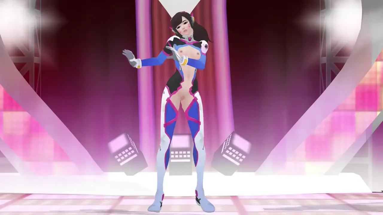 R18 MMD D.Va Feel the Sound