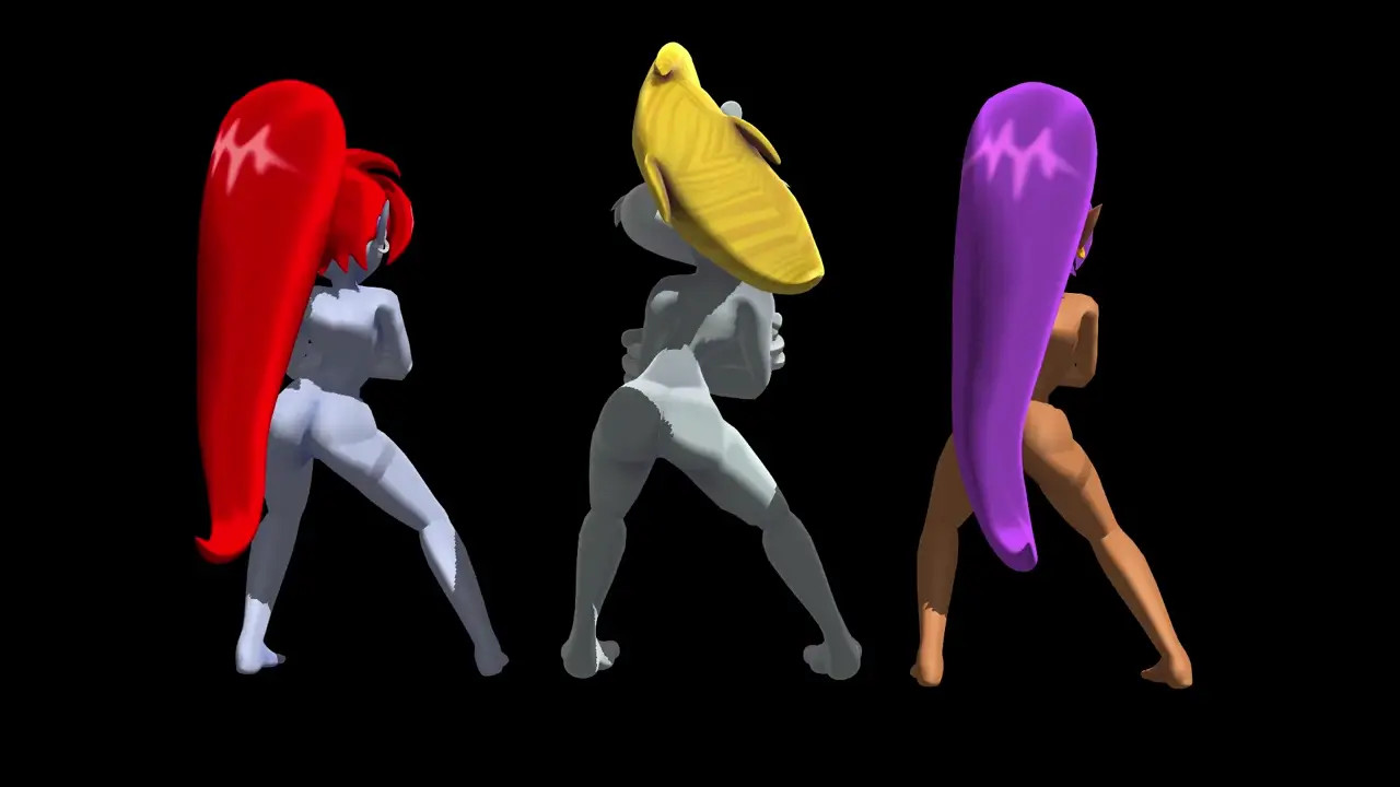 R18 MMD Berri and Shantae Bla Bla Bla