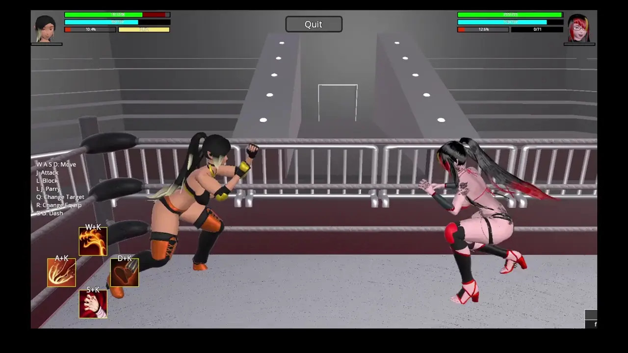THE ARENA: Miss Gasm vs Bernice