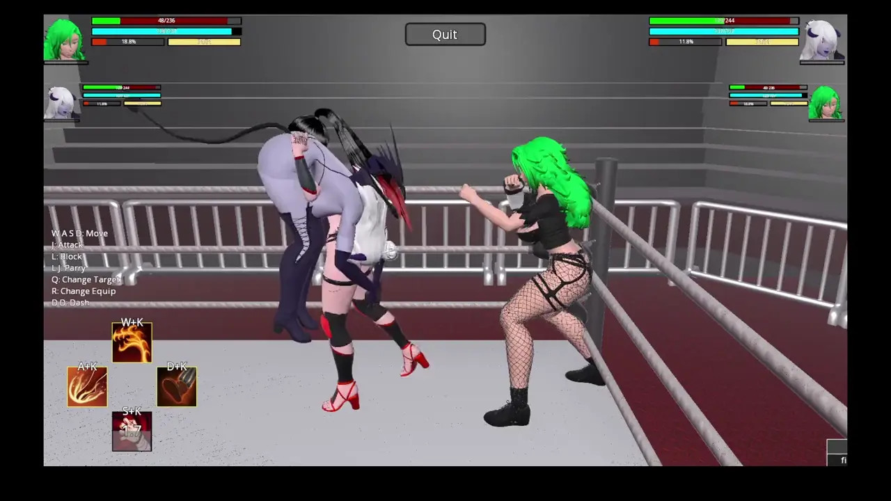 THE ARENA: Livvy Vs Bernice Vs Lilith (royal rumble)