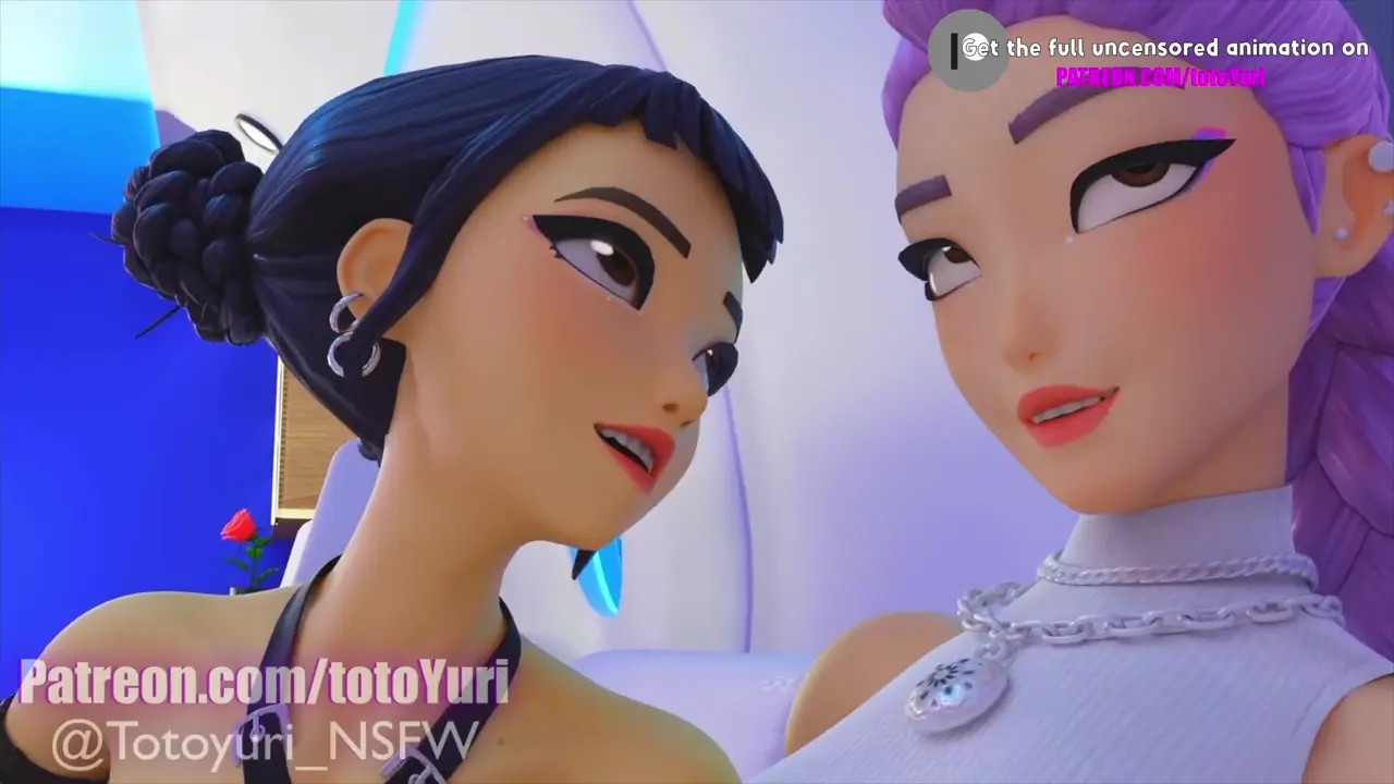 K POP Demon Hunters Lesbians NSFW (Totoyuri)