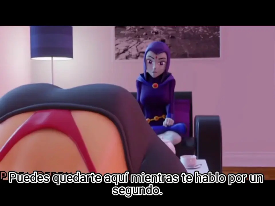 Raven fuck Starfire - Pixel-Perry Sub - spanish