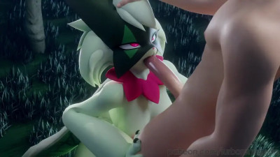 Meowscarada in the Forest