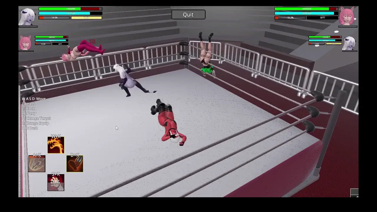 TEAM ARENA : Livvy vs KIJO vs LUCY vs Lilith (losers bracket)