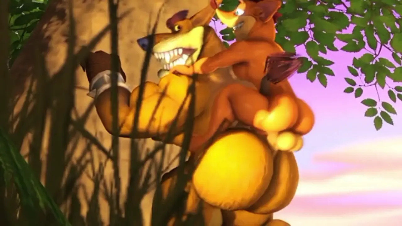 Crash and Tiny Tiger Outdoor Sex - [Shinyagaia]
