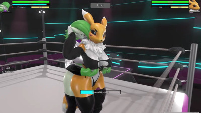 HR2 Furry: Gardevoir vs Renamon