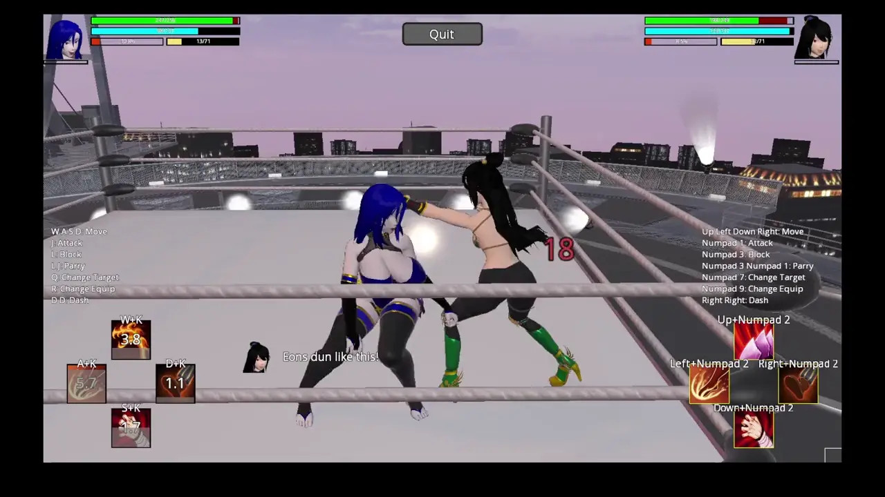 THE ARENA : Natasha vs lingling (double debut)
