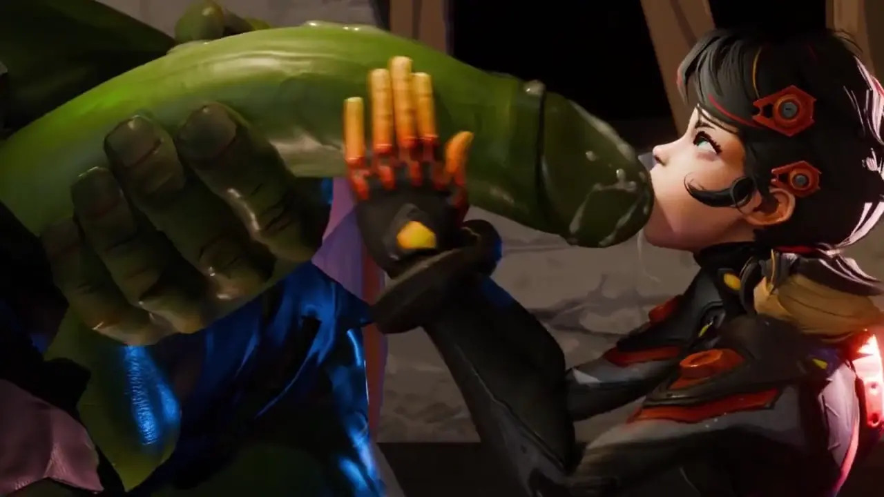peni parker taking on the hulk (sound)