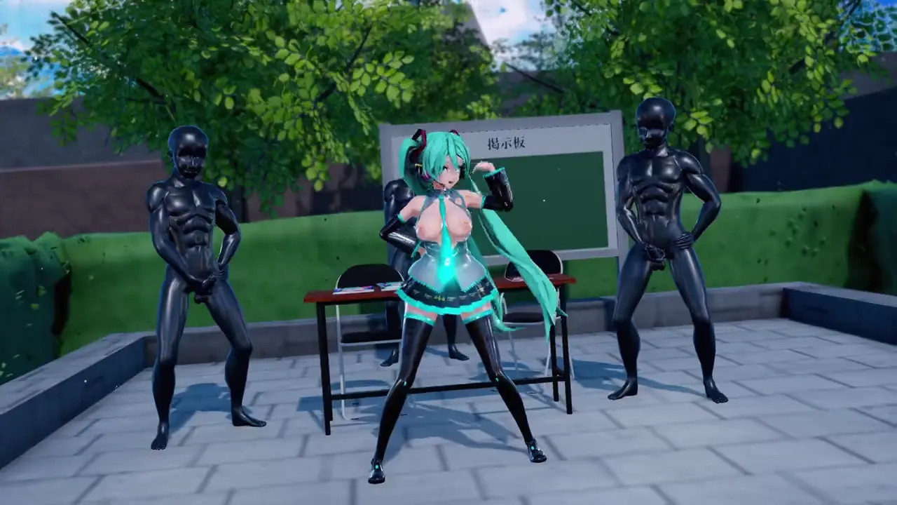 Hatsune Miku Booo Sex dance