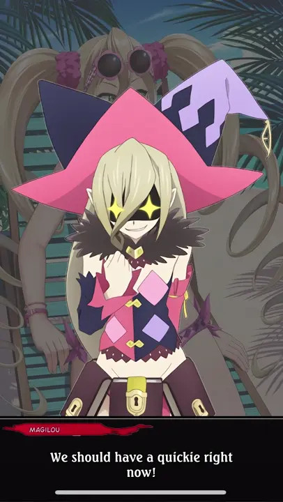 Beach time with Magilou