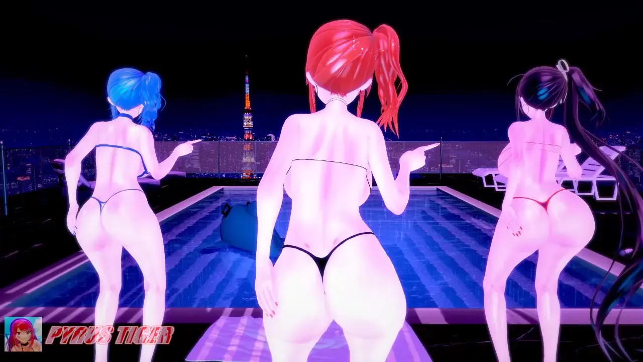 [Koikatsu] Anaconda || Zara, St.Louis & Taihou (Azur Lane)