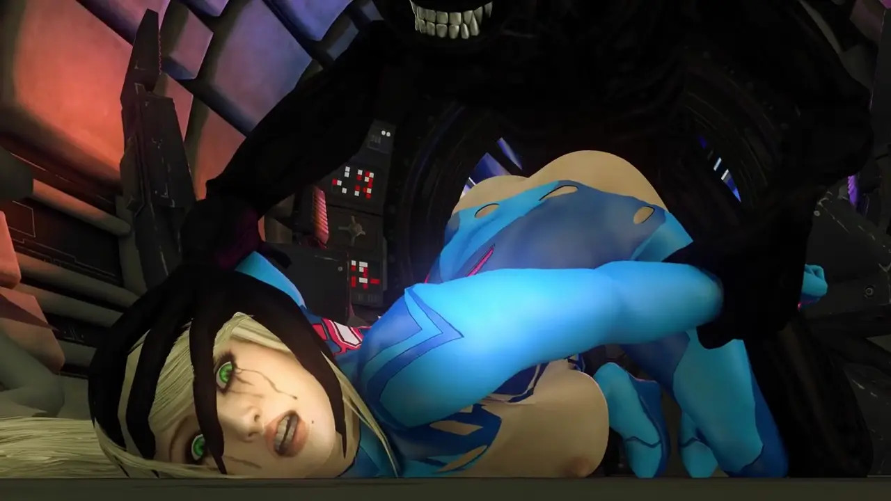 Xenomorph Fucks Samus [WinterSFM] [NO SOUND]