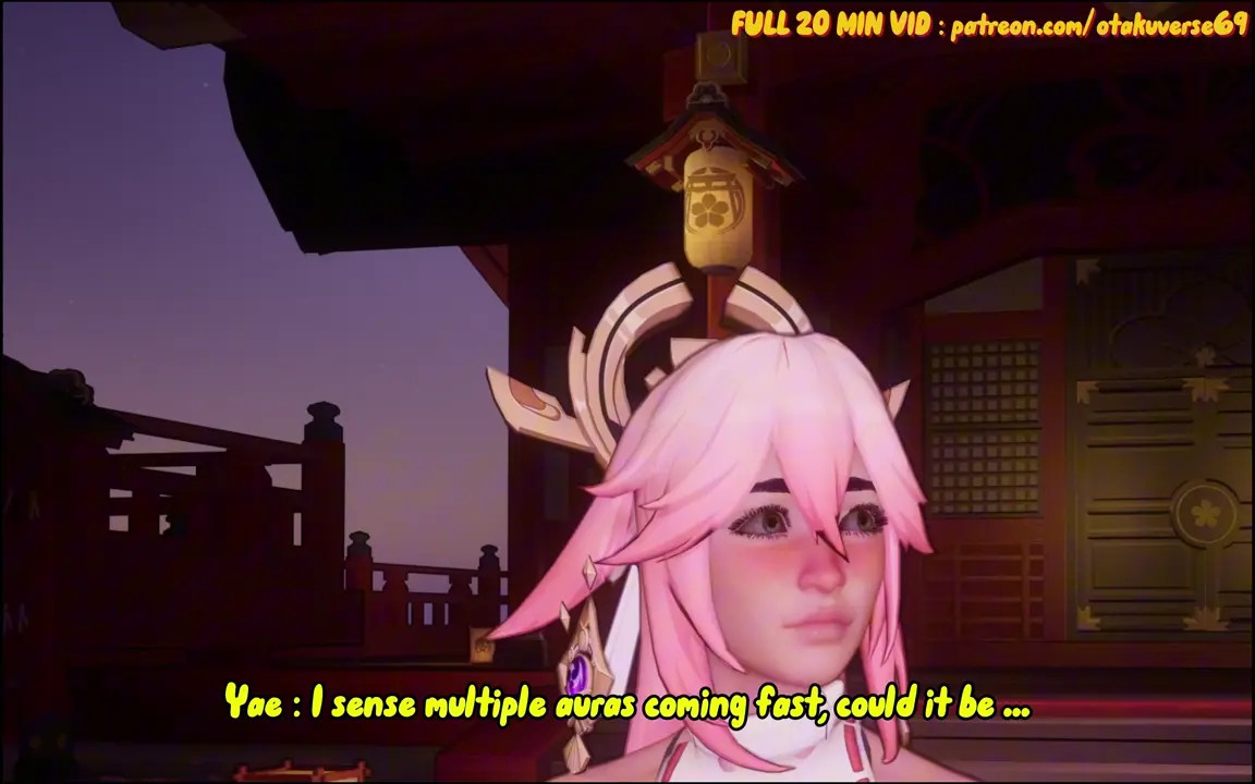 Yae miko's Forbidden Ritual (Mitsuri Kanroji x Nami x Yae Miko)